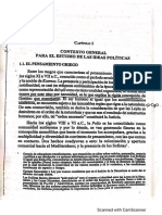 Contexto General Para El Estudio de Las Ideas Politicas