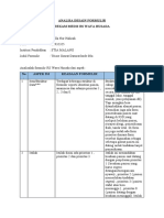 Analisa Desain Formulir