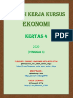 Contoh KK Ekonomi 2020