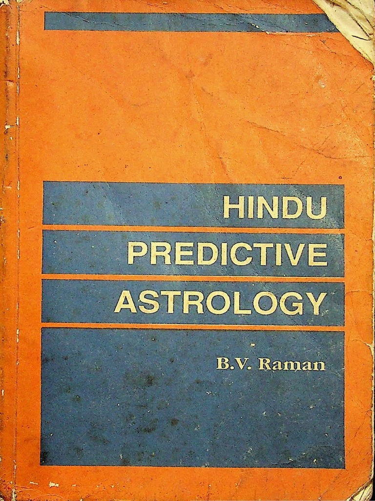 Hindu Predictive Astrology B.V. Raman PDF