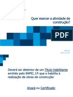 Apresentacao-Titulo Habilitante IMPIC