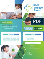 PNF Therapy Center Brosur Bifold A4
