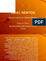 Balteanu Adrian Isaac Newton