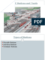 Layout of Stations & Yards