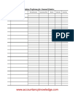 Accounting Variatio Proforma Format