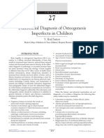 DD Osteogenesis Imperfecta