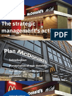 McDonald's Strategic Management Plan