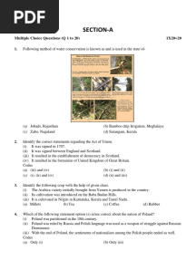 Class 10 Social Mcqs