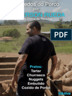 Livro de Receitas Segredos Do Porco Por Jefferson Rueda