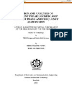 Design and Analysis of Efficient Phase Locked Loop For Fast Phase and Frequency Acquisition