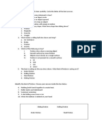 Multiple Choice Quiz on Friction Forces