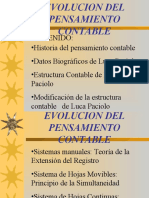 Evolucion Del Pensamiento Contable.