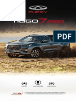 Ficha Tecnica Tiggo 7 PRO 2022