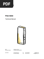 Doms PSS 5000 Technical Manual