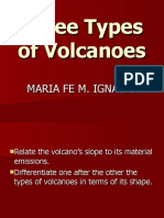 Three Types of Volcanoes