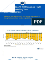 Oilseeds and Protein Crops - Trade (July-September)