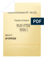 Exemple CP1 - RELAIS VITESSE Niveau 3