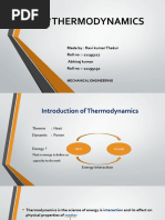 Thermodynamics .Ravi