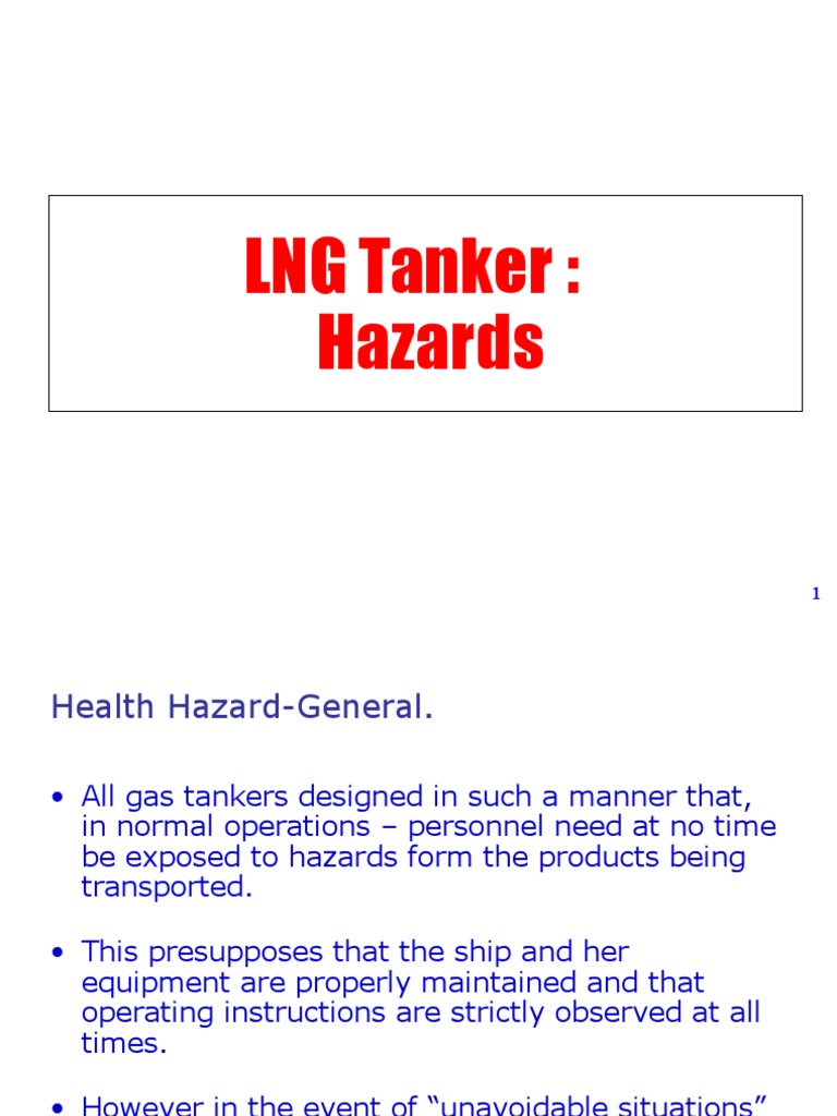 LNG Hazards and Safety | PDF | Hypothermia | Liquefied Natural Gas