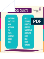 Vocabulary - School Objects