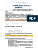 TEMA 3. Materiales Uso Técnico. Propiedades.