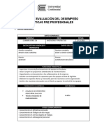 Ficha de Evaluación Del Desempeño - Unidad 3 (2022)