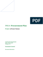 PM14-Procurement Plan_1.0