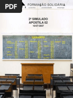 Apostila ENEM Formação Solidária 02 Gabarito