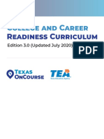 College and Career Readiness Curriculum 3rd Edition Texas Oncourse July2020