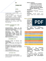 Notes GE 1212 - SCIENCE TECHNOLOGY AND SOCIETY