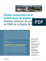 Articulo Tecnico Estudio Comparativo Transferencia Oxigeno Aireacion Estacion Depuradora Aguas Residuales Murcia Tecnoaqua Es