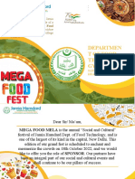 Mega Food Mela Brochure