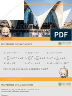 EM 1202 Lecture Notes 3 - Exponential and Logarithmic Functions