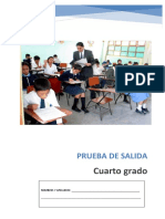 Prueba de Salida 4º Comunicaión