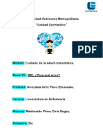 Tarea 13 - IMC, ¿Qué Es - , ¿Para Qué Sirve