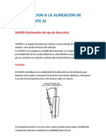 Introduccion a La Alineacion de Autos (Parte 3)