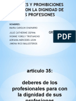 Exposicion Deberes y Prohibiciones