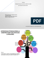 Estrategias técnicas para construir realidad cualitativa