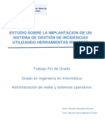 Estudio Implantación de Un Sistema de Gestión de Incidencias