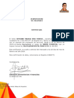 Certificacion Laboral