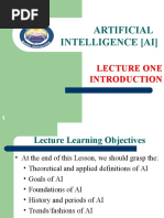 AI Lecture 1 Introduction