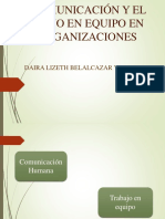 La Comunicación y El Trabajo en Equipo en