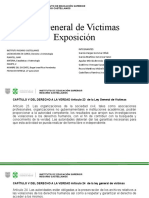 Ley General de Victimas Exposición