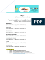 Metodologia e resultados de pesquisa sobre área temática e ODS