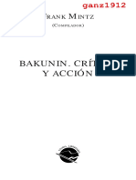 MINTZ, FRANK (Comp.) - Bakunin (Crítica y Acción) (OCR) (Por Ganz1912)