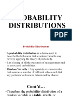 VI - Probability Distributions