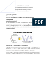 Taller - Corriente Alterna.