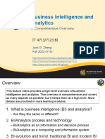 Lec1 Business Intelligence and Analytics A Comprehensive Overview