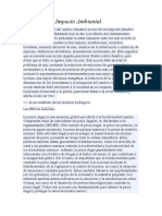 Impacto ambiental: crisis climática y degradación