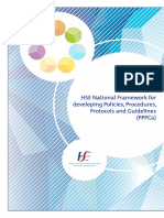 HSE National Framework For Developing Policies, Procedures, Protocols and Guidelines (PDFDrive)